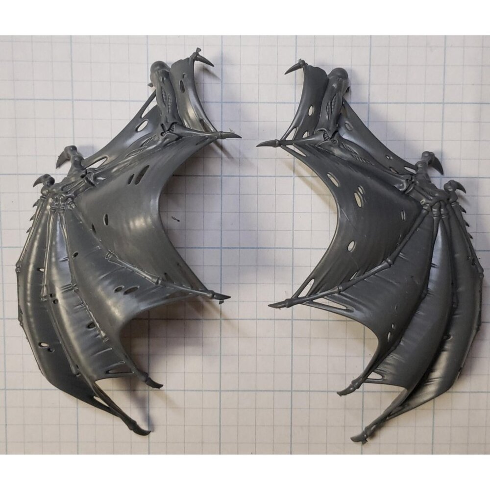 Warhammer 40k Tyranid Bits Hive Tyrant Leathery Wings Large